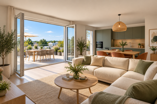 Vente Appartement T3 NEUF DE 71 M² AVEC GRANDE TERRASSE DE 36 M² EN ATTIQUE Vannes