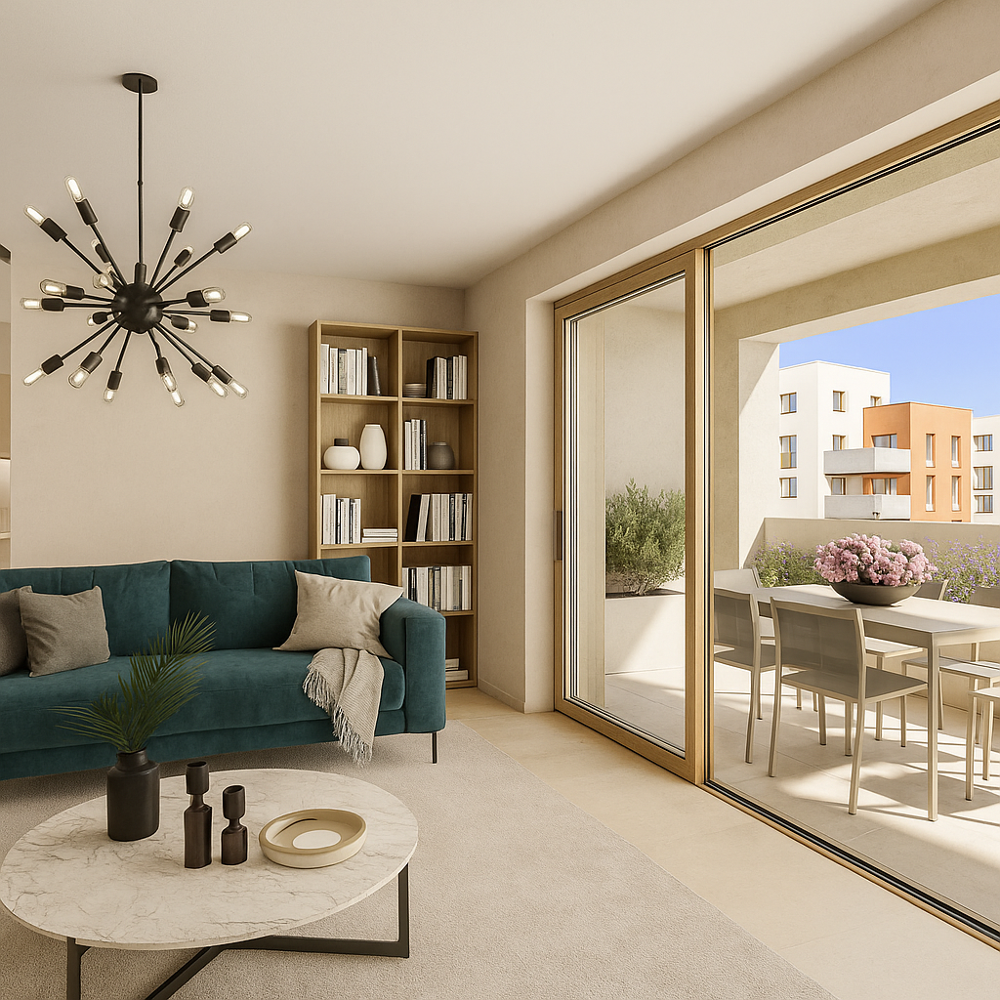 Vente Appartement SUPERBE T3 AVEC GRANDE TERRASSE – LUMIÈRE, CALME ET CONFORT DANS LE 12e Marseille 12