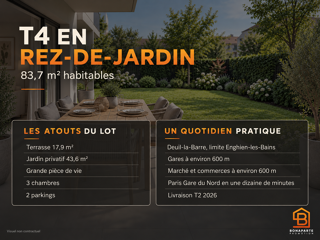  Appartement à vendre 4 pièces 84 m²