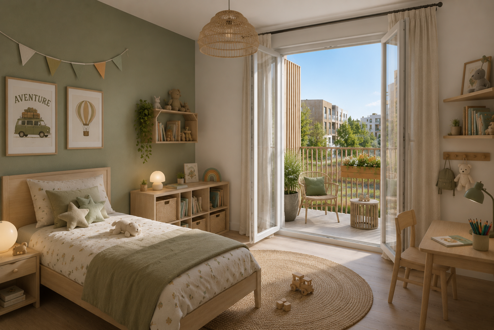 Vente Appartement RETOUR DE LOT livré 1T 2027 - T3 62 m² avec BALCON - PARKING Carrieres sous poissy