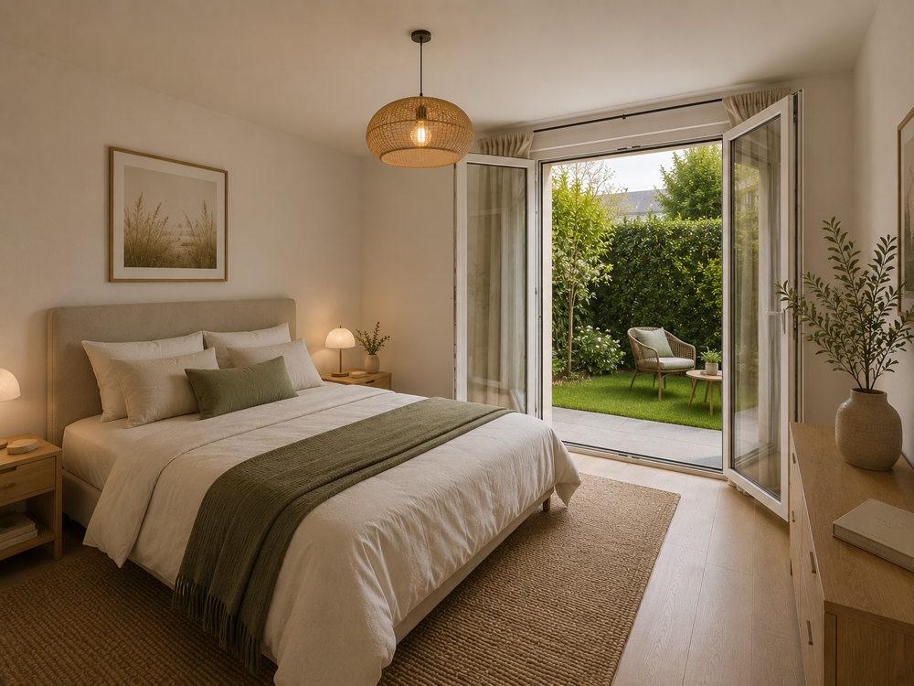 Vente Appartement LANCEMENT COMEMRCIAL-2P 39m²-JARDIN 16m²-PARKING Mantes la jolie