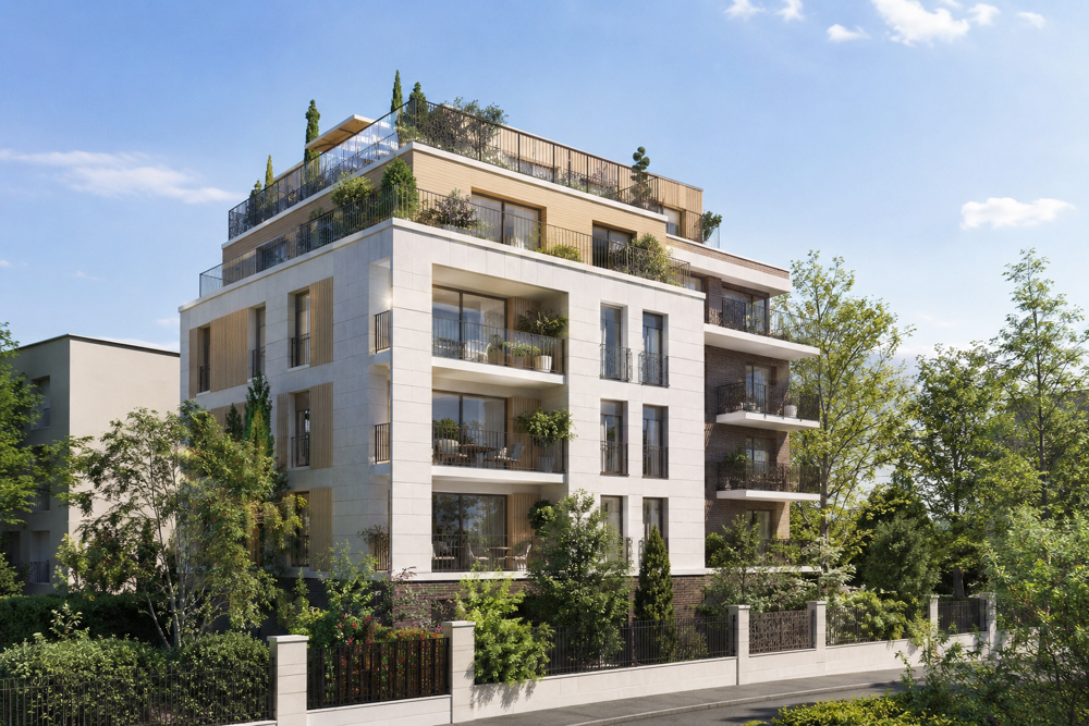 À saisir : beau T2 neuf de 43 m² avec terrasse de 5 m²