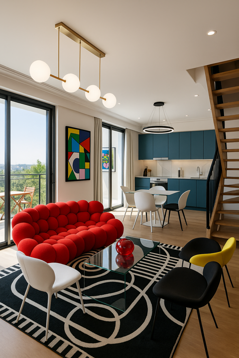   RARE � LA VENTE! 42m� DE SEJOUR!! DUPLEX EN DERNIER ETAGE / 22M� TERRASSE / DERNIER ETAGE ! Appartement - 5 pi�ce(s) - 107 m�