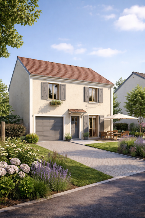   MAISON NEUVE 4 PI�CES AVEC JARDIN � LIVRAISON PROCHE 3T2026 Maison - 4 pi�ce(s) - 80 m�