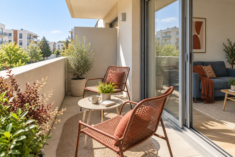 Vente Appartement -- GRAND STUDIO AVEC ESPACE NUIT ET TERRASSE – MÉTRO 14 Orly