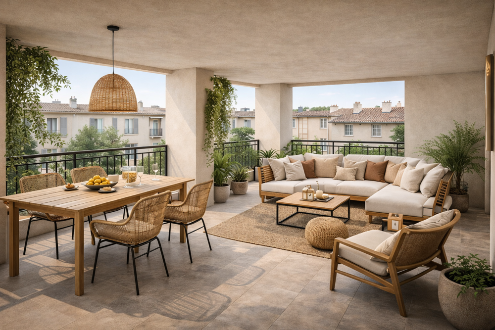 Vente Appartement RESIDENCE DE STANDING - 4P DE 90M² AVEC TERRASSE DE 20M² Aix en provence