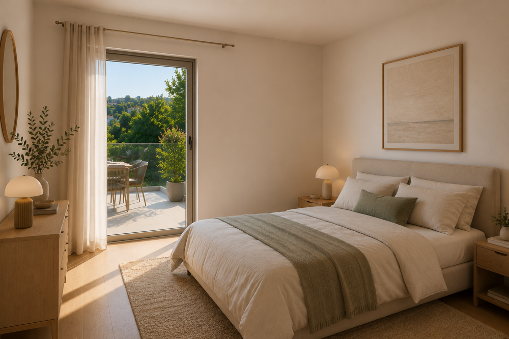 OFFRE EN COURS ! NICE OUEST SPLENDIDE T3 ETAGE ELEVE DE 56M² AVEC 12M² DE TERRASSE APERCU MER
