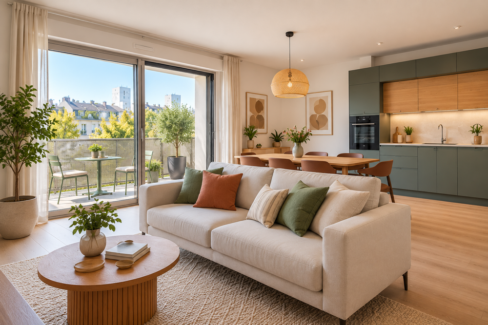 Vente Appartement T3 DE 63 M² AU 1ER ÉTAGE AVEC TERRASSE DE 7 M², EXPOSITION EST ET PARKING Lorient