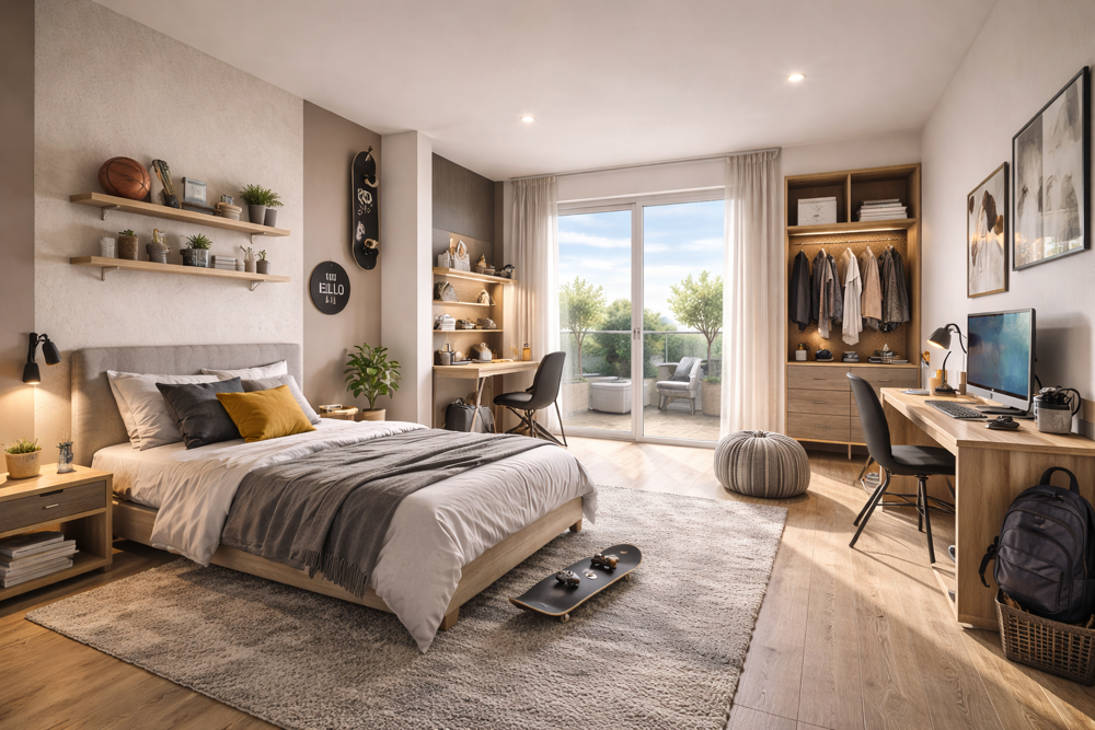 Vente Appartement SUR LA ROUTE DES VINS AU COEUR DES VIGNES - SUPERBE T2 NEUF AVEC TERRASSE & JARDIN Perrigny les dijon