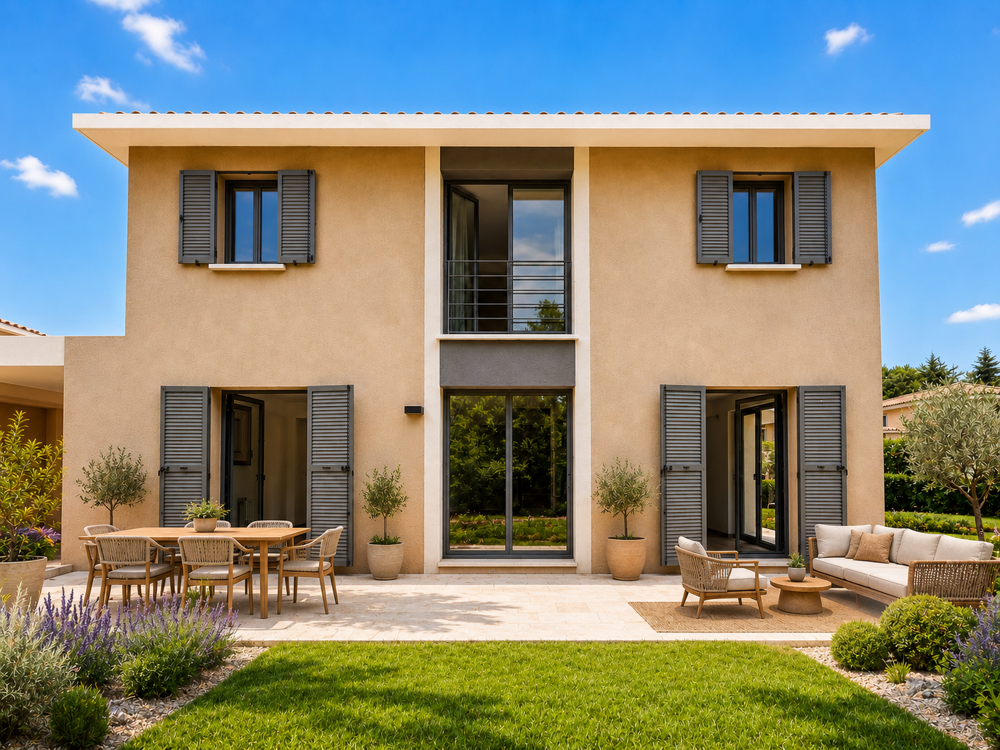 Vente Maison Éguilles – Maison 4 pièces contemporaine de 110m² avec jardin Eguilles