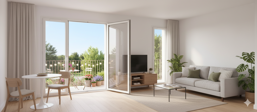 Vente Appartement LUMINEUX 4P AU DERNIER ETAGE EXPO SUD St laurent du var