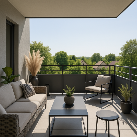   T4 Quartier rsidentiel pavillionnaire proche axes autoroutiers Metz-Lux Appartement - 4 pice(s)