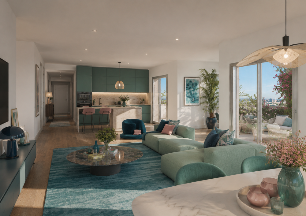 Vente Appartement JARDINS SUSPENDUS | T3 | VERRIERE Rennes