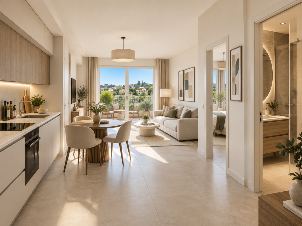 LIVRAISON RAPIDE : BEAU STUDIO DE 30M² EN PREMIER ET DERNIER ETAGE - VUE DEGAGEE