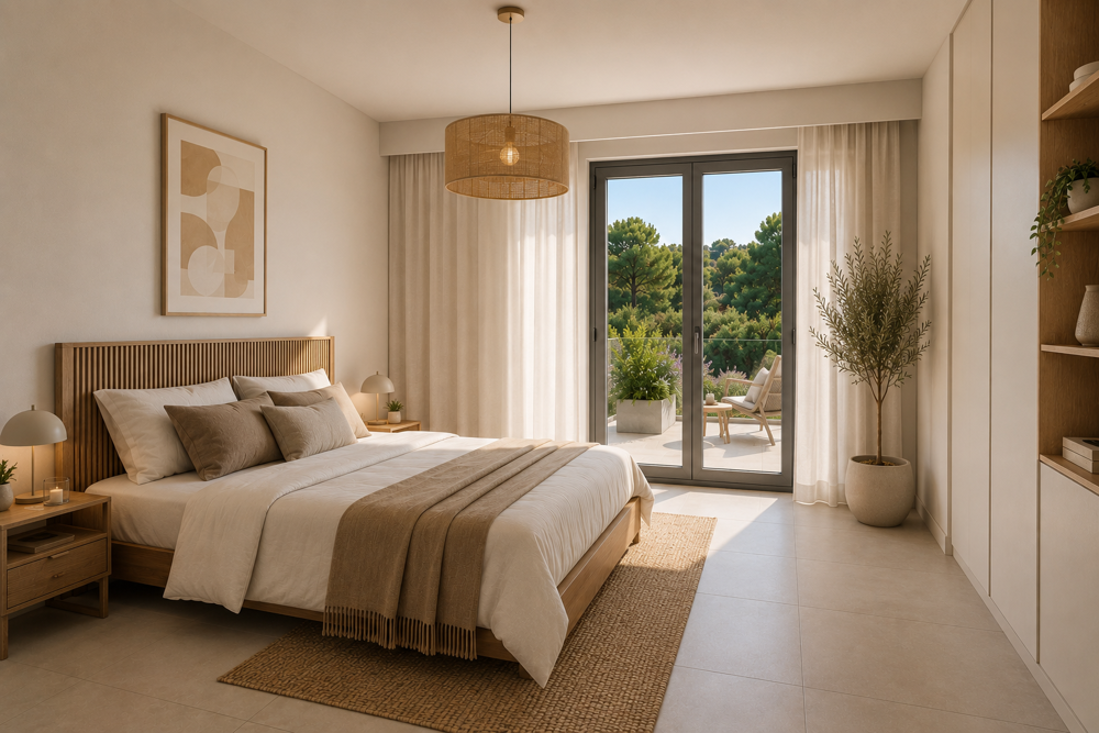 Vente Appartement NOUVEAUTE : SECTEUR PRISE : GRAND 2 PIECES DANS RESIDENCE INTIMISTE AVEC PISCINE AU CALME ABSOLU St laurent du var