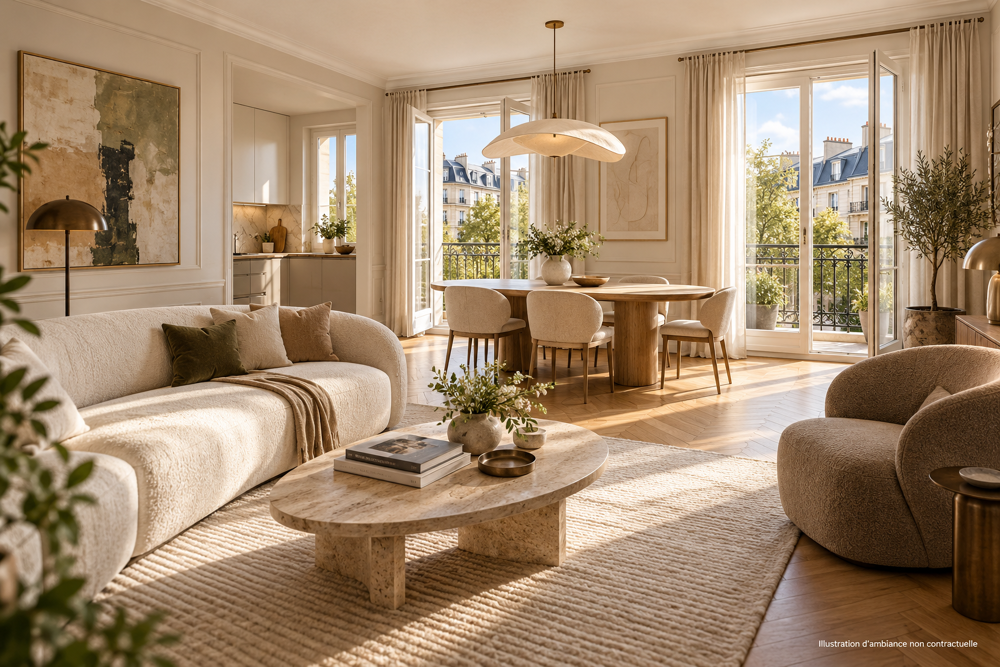 Vente Appartement 7000€ DE REMISE IMEDIATE - ADRESSE D'EXCEPTION - JARDINS ET CANAL -T3 PLEIN SUD POUR ADRESSE Le plessis-robinson