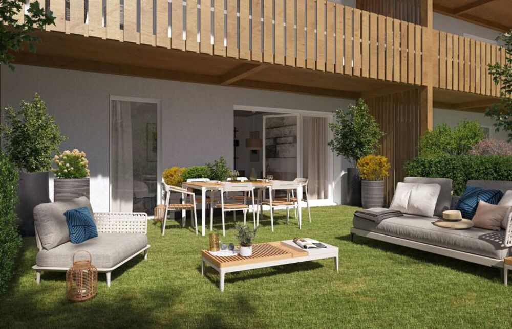 Vente Appartement RETOUR DE LOT : RESIDENCE INTIMISTE : MAGNIFIQUE 4 PIECES DE 85M² EN REZ-DE-JARDIN, PISCINE Biot
