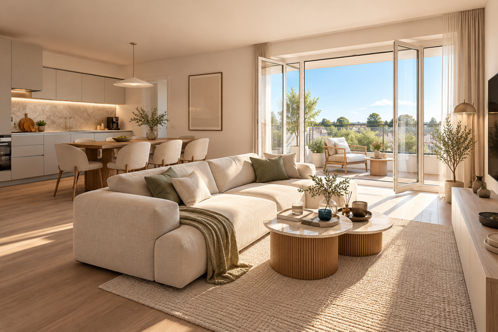 Vente Appartement 63 m² et un balcon en plus Pornichet