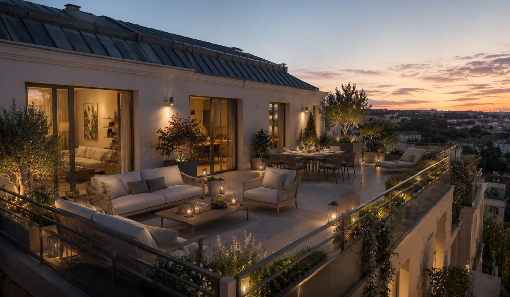 RARE À LA MARINA  3P AVEC BALCON DE 13 M²  FRAIS DE NOTAIRE RÉDUITS