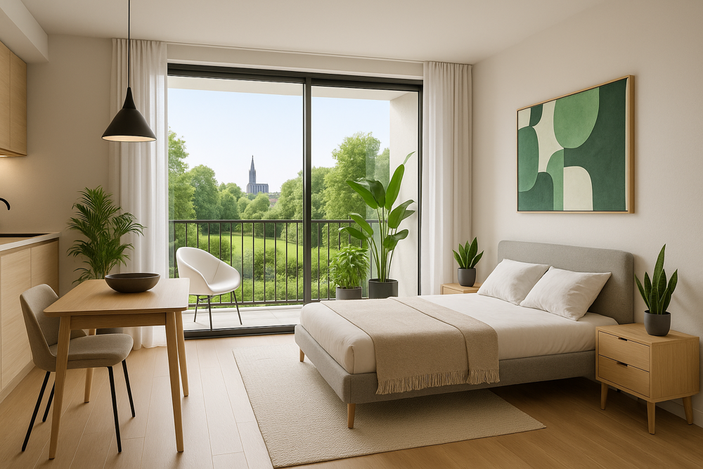 Vente Appartement Studio Premium – Bassin Vauban – À 200 m du tram Strasbourg