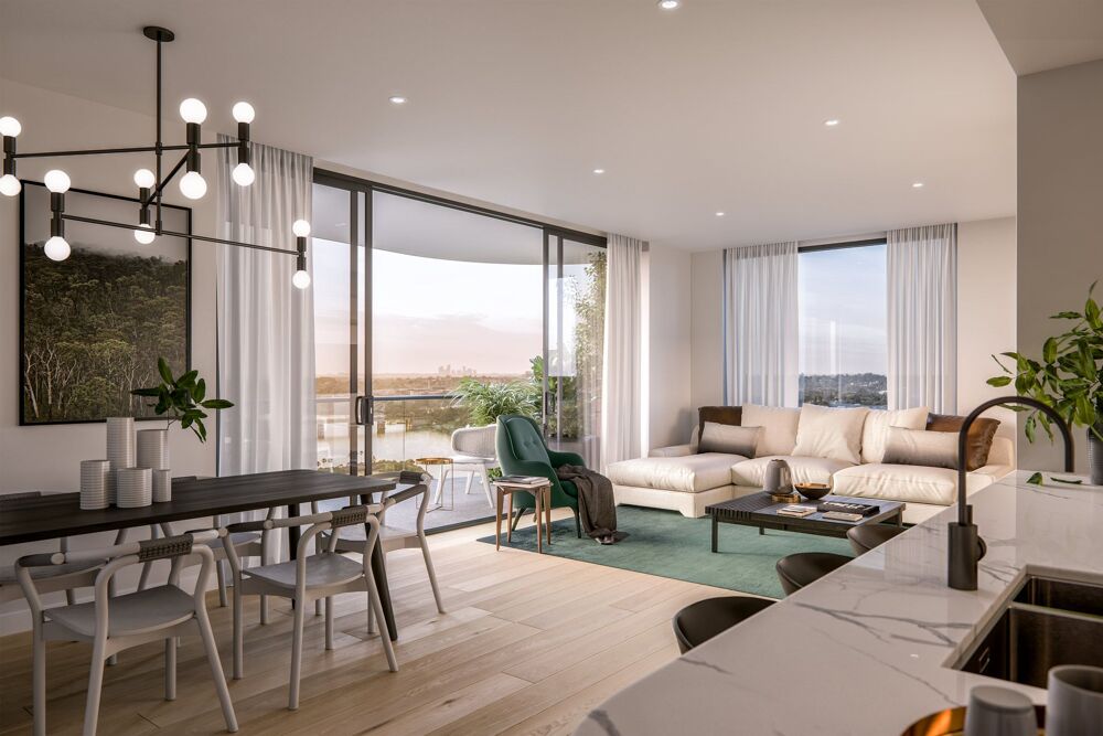 RARE! T2 moderne avec grande baie vitrée, balcon spacieux et cadre verdoyant l Portes de Strasbourg