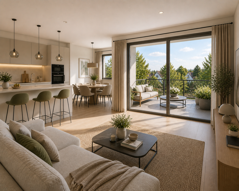 Vente Appartement OSTWALD - GRAND T4 BEAUX VOLUMES - RESIDENCE INTIMISTE Ostwald