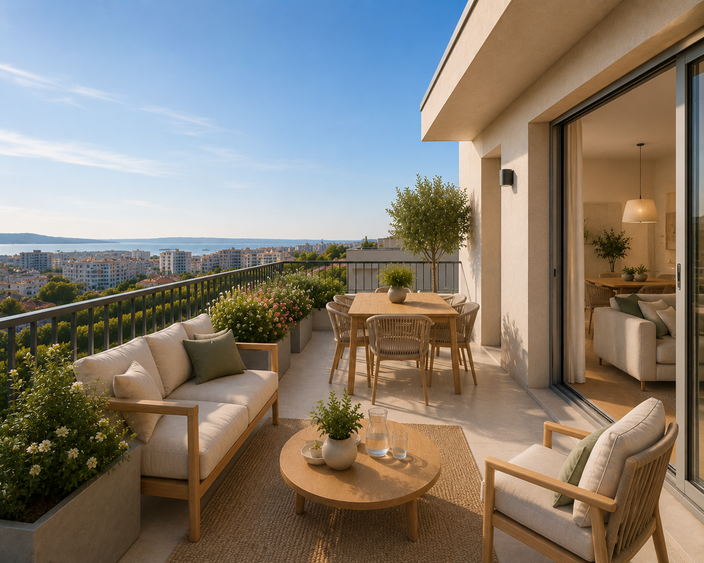 Vente Appartement 3 PIÉCES CALME ET LUMINEUX - PROCHE DU METRO ET DU TRAMWAY Marseille 15