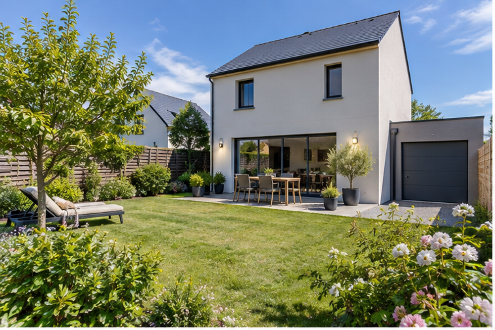 MAISON T4 DE 86 M² AVEC JARDIN DE 257 M², TERRASSE ET GARAGE