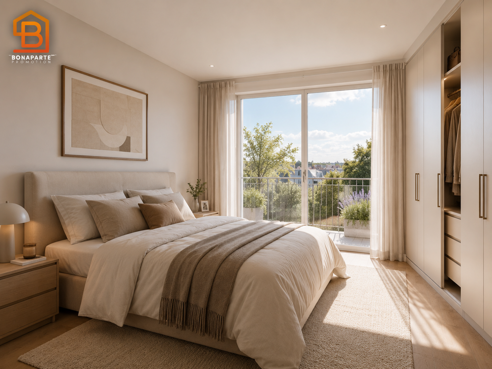 Vente Appartement 4 PIECES 84M² AVEC BALCON ET PARKING A 400M LIGNE J Argenteuil