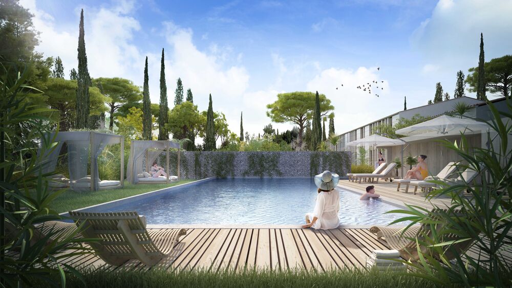 * Résidence secondaire à Sanary-sur-Mer  T3 dernier étage avec terrasses tropéziennes