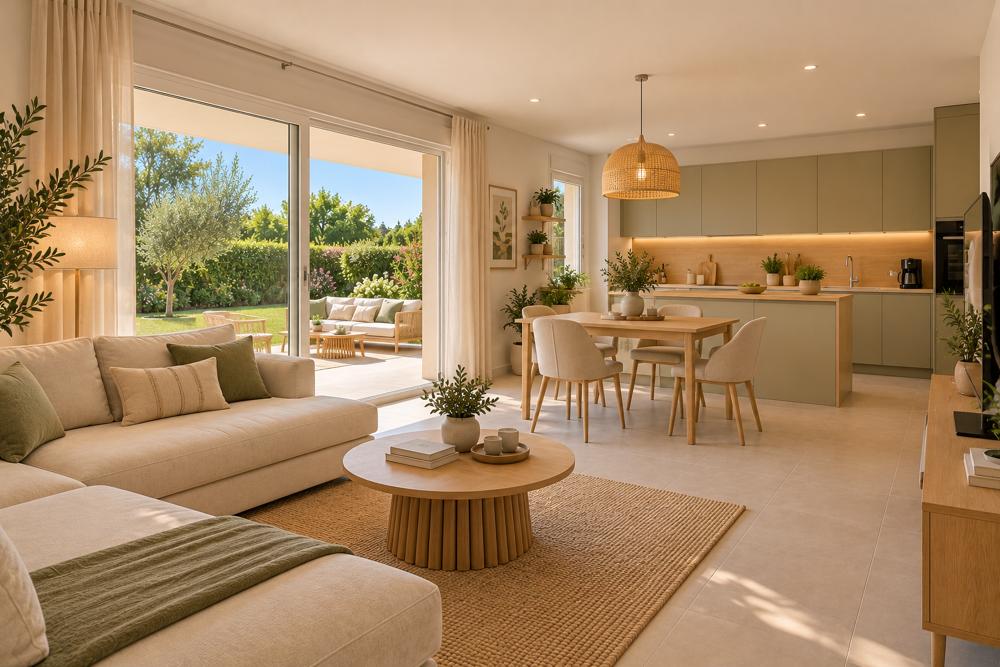 Vente Appartement CARPENTRAS CENTRE - T2 de 40M² avec GRAND JARDIN de 100M² Carpentras