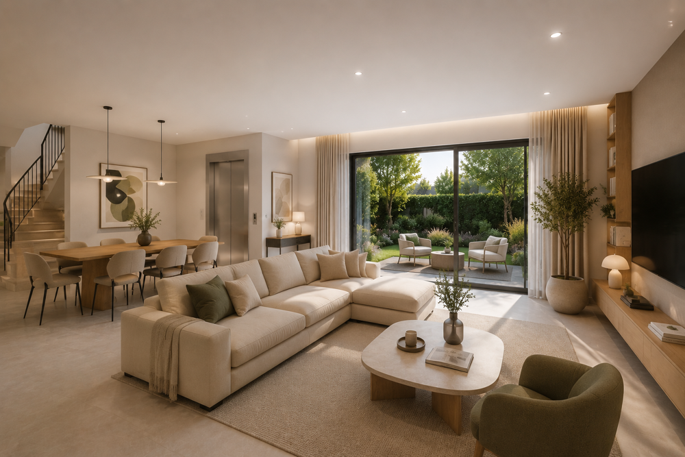 Maison d'exception T6 avec jardin et rooftop, à proximité immédiate du centre-ville d'Aix-en-Provenc