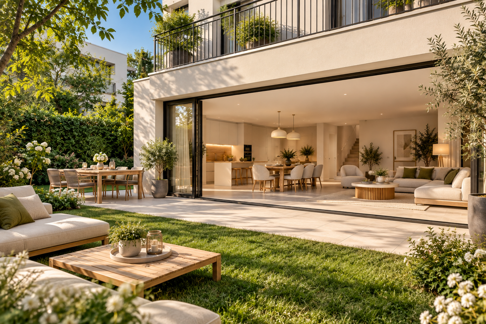 Vente Appartement SUPERBE DUPLEX T4 DE STANDING 90m² AVEC JARDIN PRIVATIF 40m² Saint-maur-des-fossés