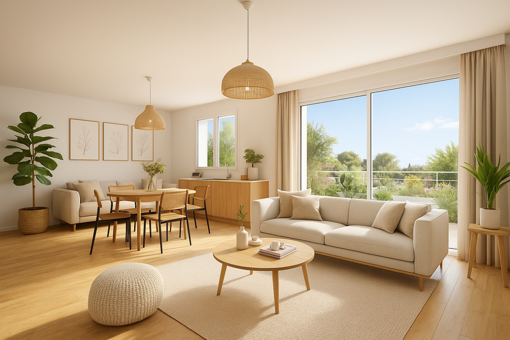 QUARTIER MILLENAIRE - RARE T3 60M² + 20M² DE TERRASSE