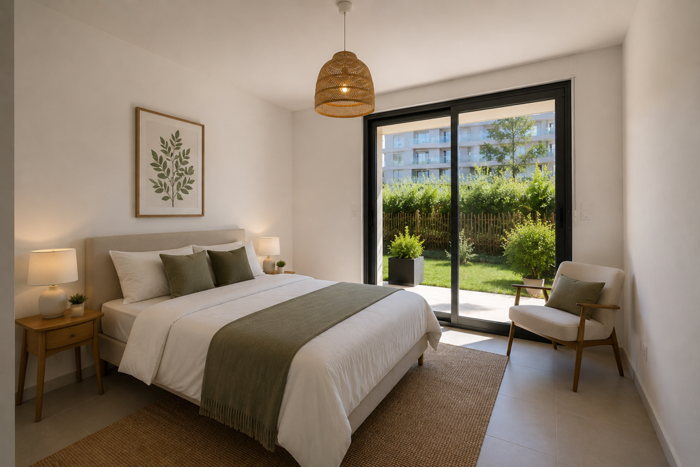 Vente Appartement Disponible immédiatement ! Magnifique 4 pièces en rez-de-jardin avec terrasse et jardin privatif Marseille 9