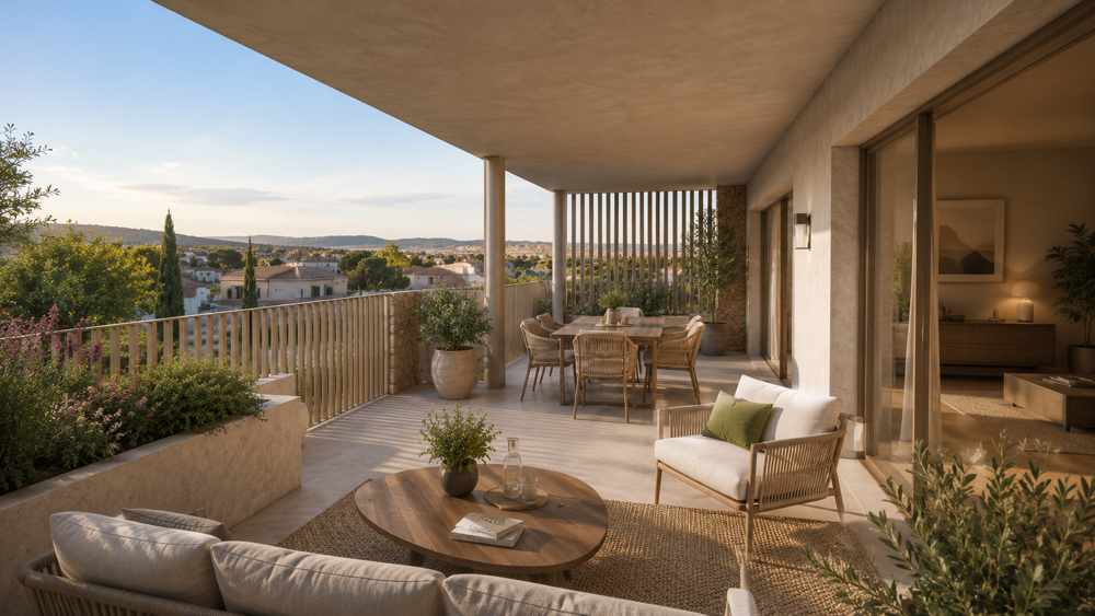 Vente Appartement 2 PIECE DE STANDING A 15MN DE NIMES Clarensac