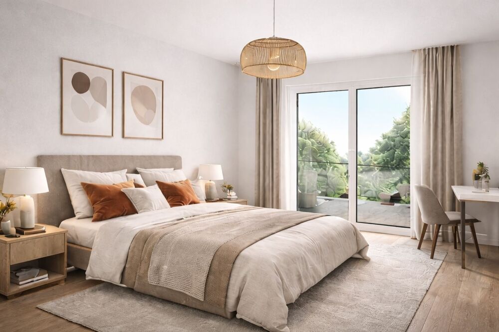Vente Appartement Torcy (77200) – 3 pièces avec balcon plein sud – TVA réduite – Livraison fin 2028 Torcy