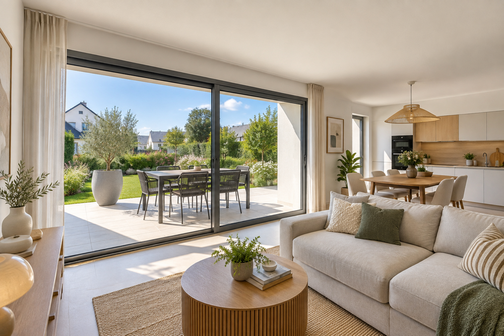 MAISON T4 DE 87 M² AVEC BUREAU, TERRASSE SUD DE 16 M² ET GARAGE
