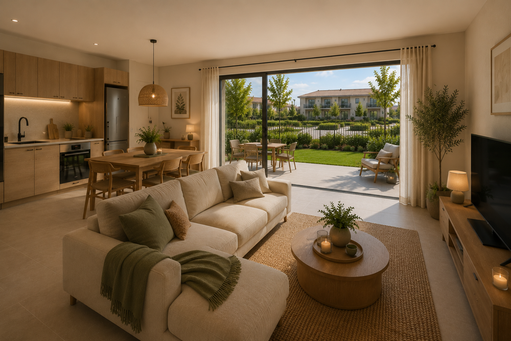 LIVRE !! APPARTEMENT 4P EN REZ DE JARDIN