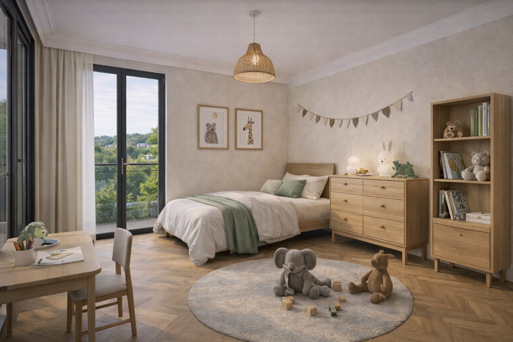 4 pièces avec terrasse - disponible immédiatement Proche centre-ville et commerces