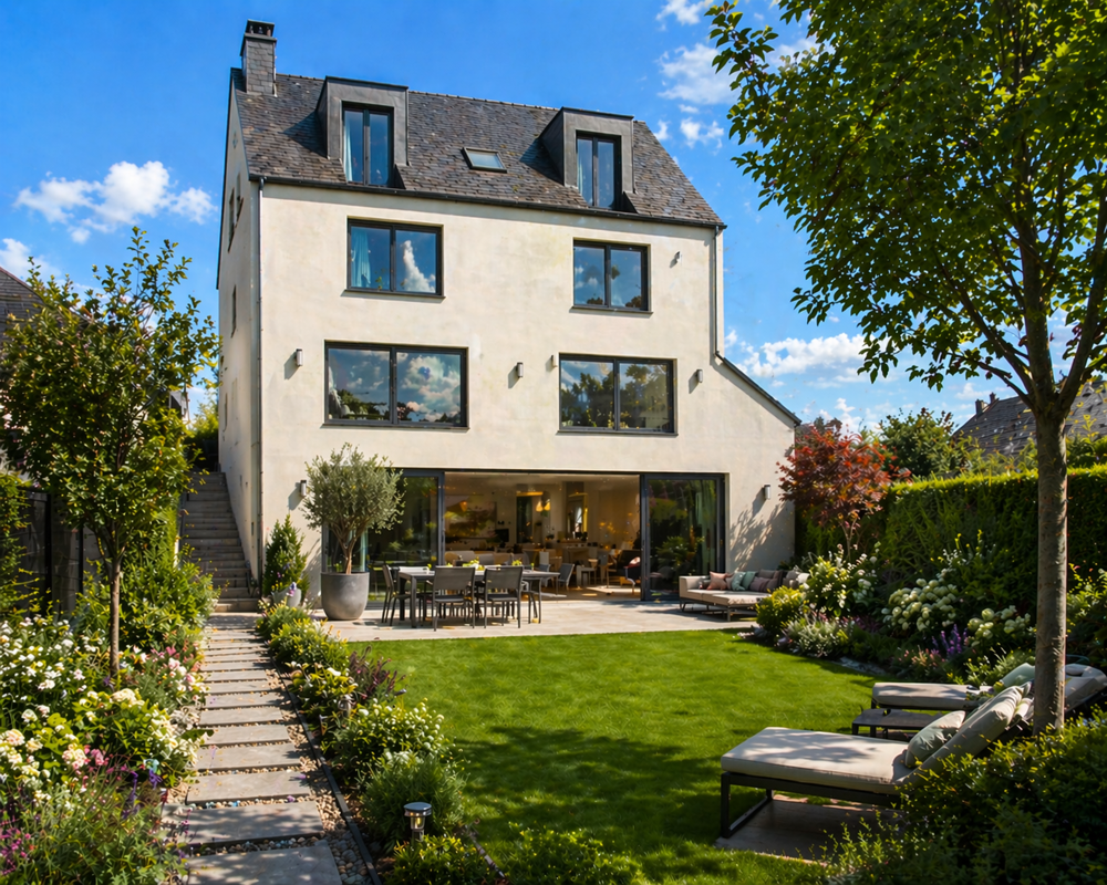 PAVILLON NEUF 5 PIECES DE 117M²+ TERRASSE ET JARDINS POUR 211M² LIVRAISON FIN 2026