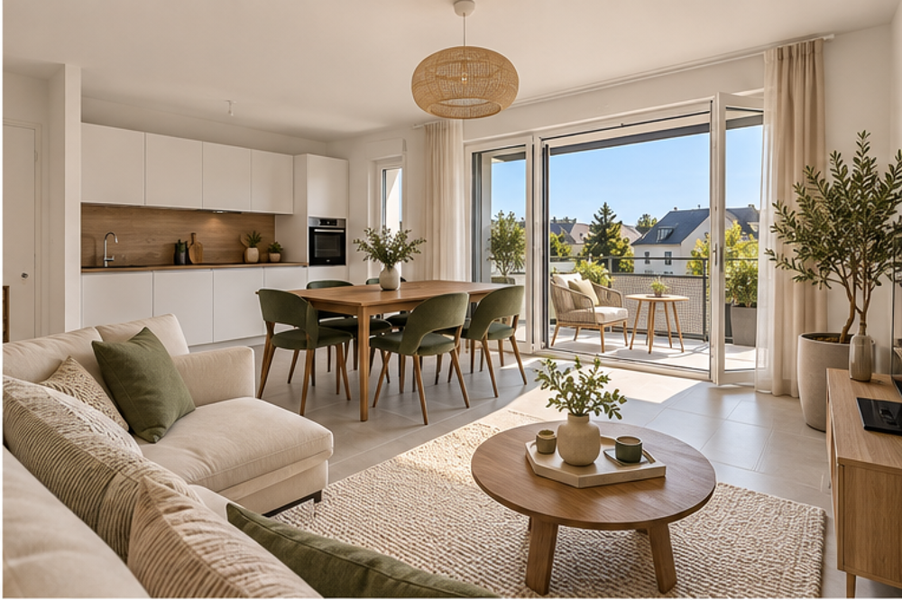 Vente Appartement T3 NEUF DE 63 M² – DEVENEZ PROPRIÉTAIRE À PARTIR DE 1 077 €/MOIS* Vannes