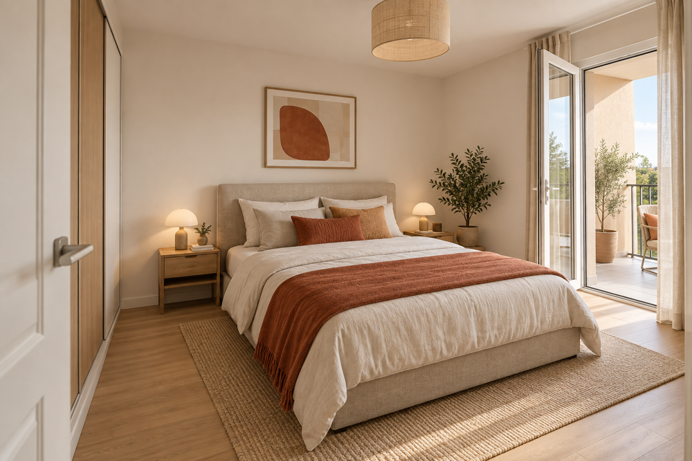 Vente Appartement T2 | AU PIED DU METRO | NATURE | TVA REDUITE | PRET A TAUX ZERO Rennes
