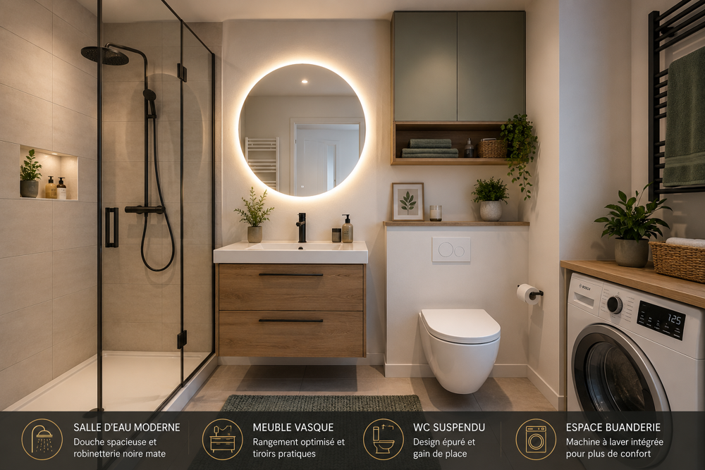 Vente Appartement FRAIS DE NOTAIRE OFFERTS STUDIO 23m² DERNIER ETAGE TERRASSE  10m²  A 350M M13+M15 Asnieres sur seine