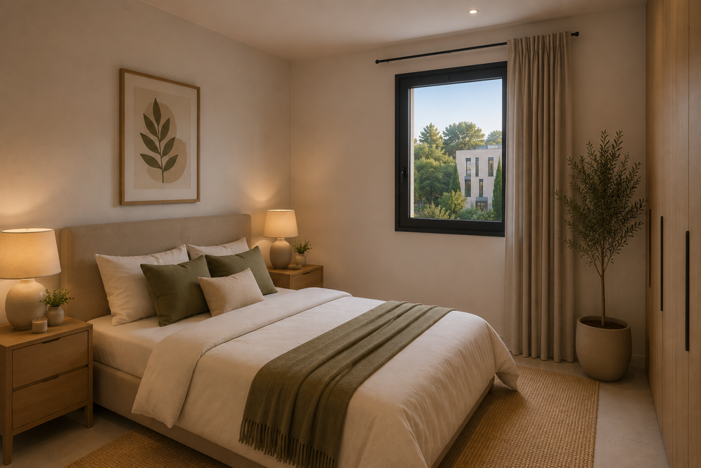 Vente Appartement L'ÉLÉGANCE D'UN T3 D'EXCEPTION OUVERT SUR L'EXTÉRIEUR Marseille 8