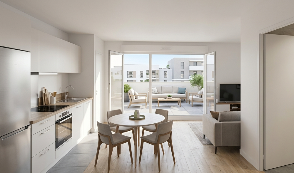 Vente Appartement FRAIS DE NOTAIRE OFFERTS ! Super 2 PIECES sur PIGNAN Pignan