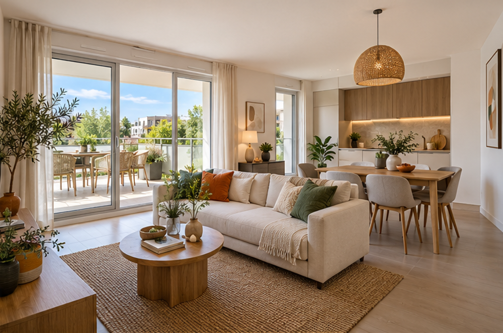 Vente Appartement T5 NEUF DE 94 M² – 4 CHAMBRES ET GRAND BALCON DE 23 M² Vannes