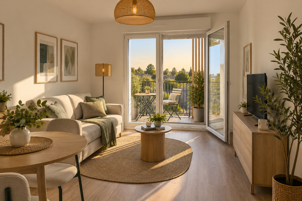 Vente Appartement STUDIO DE 20 M² AU 1ER ÉTAGE AVEC BALCON SUD-OUEST ET PARKING Vannes