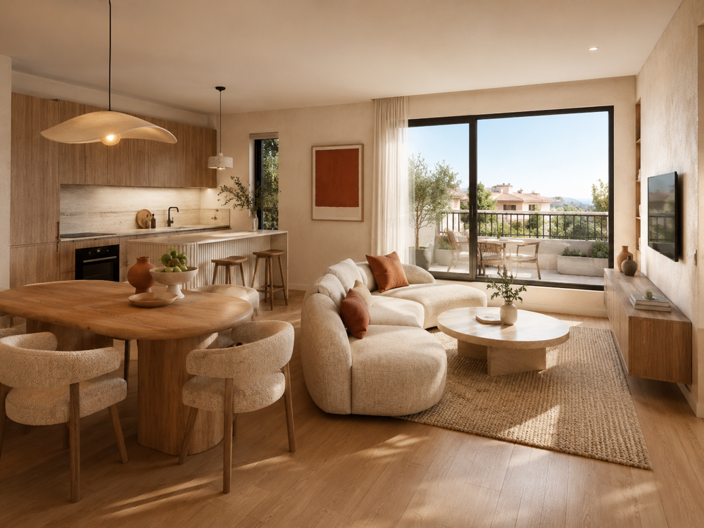 Vente Appartement Quartier résidentiel T3 vue verdure 5 min centre-ville Nancy