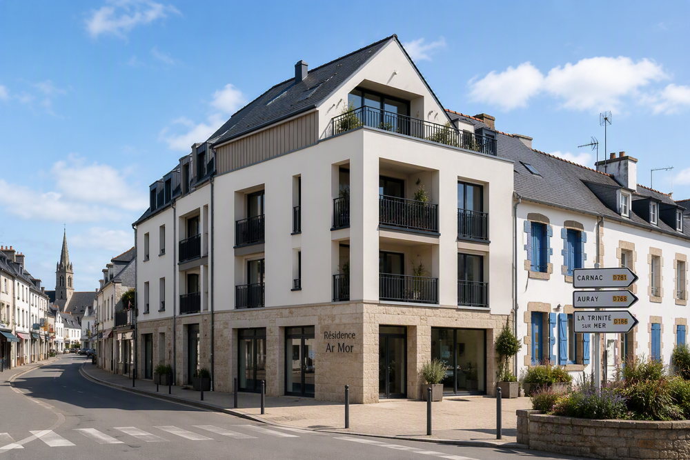 Vente Appartement ENTRE MER ET NATURE / PROCHE OCEAN / BOURG TYPIQUEMENT BRETON Plouharnel